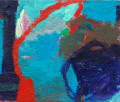 03_Der rote Bogen, Acryl auf Leinwand, 60x70cm