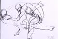 03_Judo, Kohle, 70x100cm